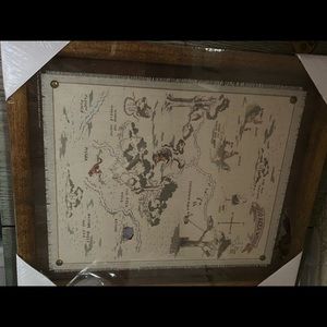Winnie the Pooh Hundred Acre Woods Map